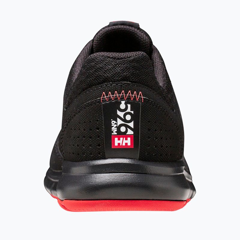 Кросівки чоловічі Helly Hansen Ahiga V4 Hydropower off black/alert red 4