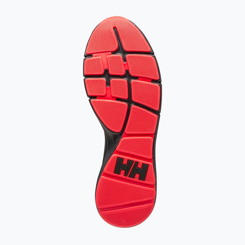 Кросівки чоловічі Helly Hansen Ahiga V4 Hydropower off black/alert red 5