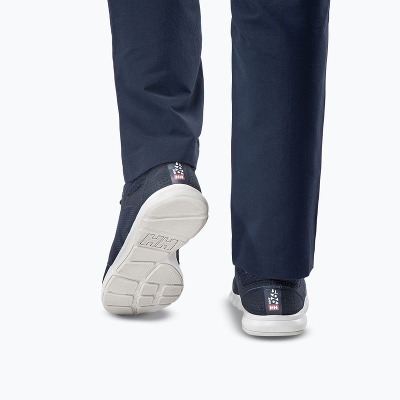 Кросівки жіночі Helly Hansen Ahiga V4 Hydropower navy/off white 15
