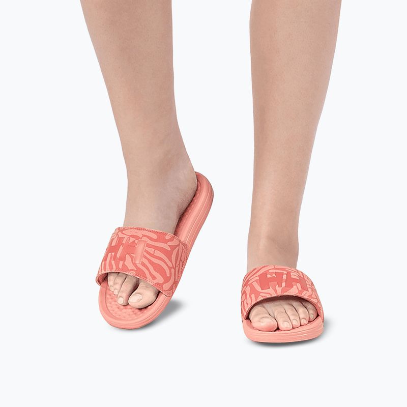 Шльопанці жіночі Helly Hansen H/H Slides coral almond aop 2