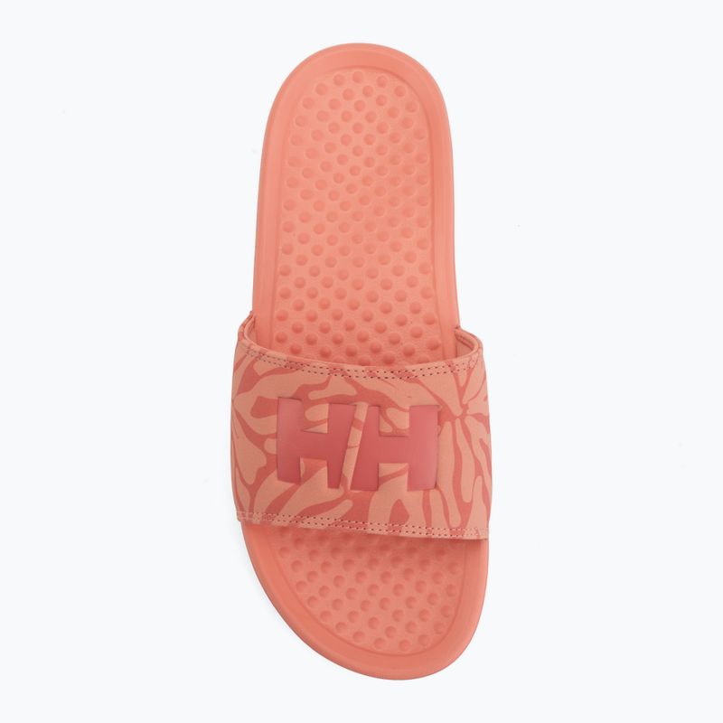 Шльопанці жіночі Helly Hansen H/H Slides coral almond aop 5