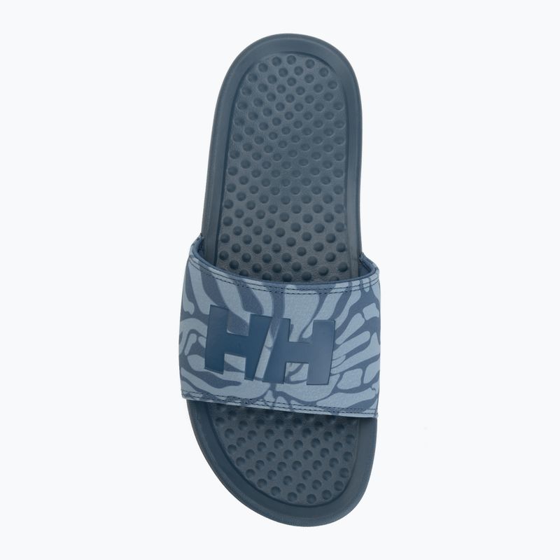Шльопанці жіночі Helly Hansen H/H Slides washed navy aop 5