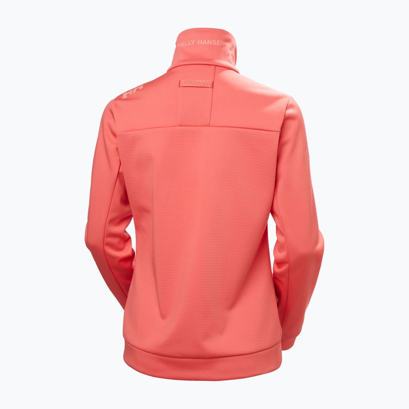 Кофта вітрильна жіноча Helly Hansen Crew Fleece sunset pink 7
