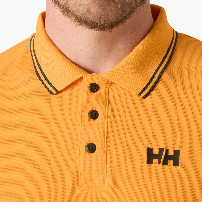 Футболка поло чоловіча Helly Hansen Kos Polo orange sorbet 3