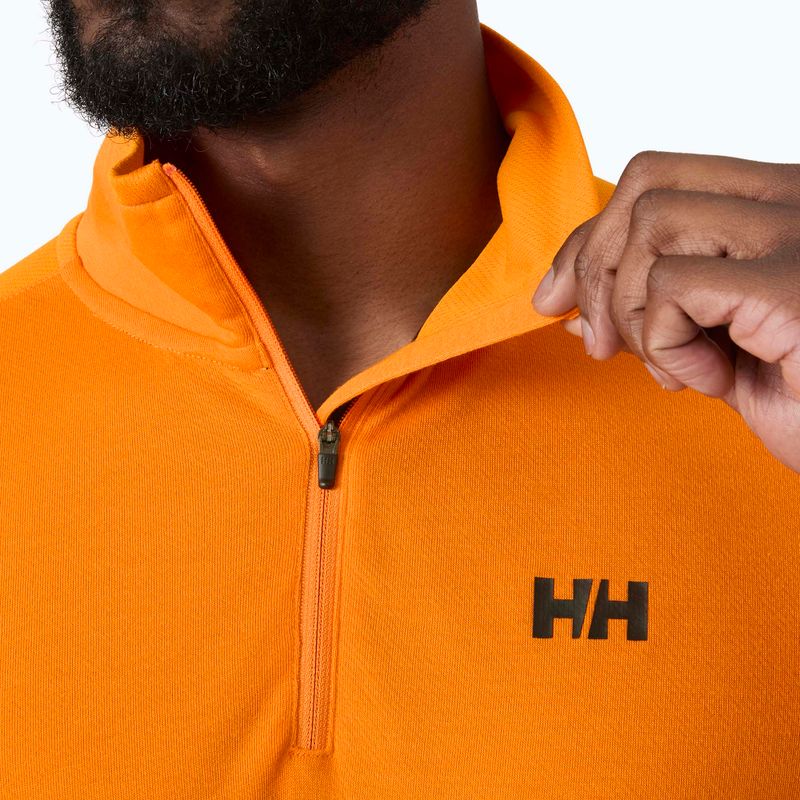 Кофта вітрильна чоловіча Helly Hansen Hp 1/2 Zip Pullover 2.0 ignite orange 3