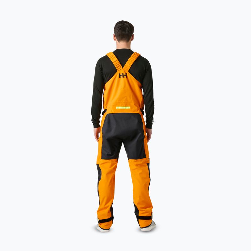 Чоловічі вітрильні штани Helly Hansen Skagen Offshore Bib ignite orange 2