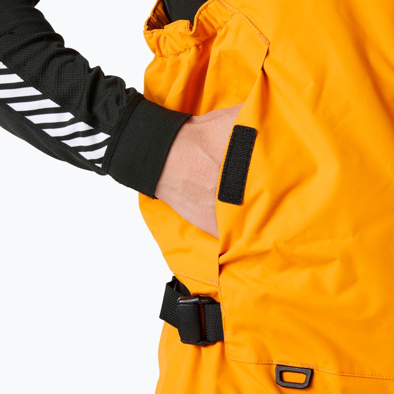 Чоловічі вітрильні штани Helly Hansen Skagen Offshore Bib ignite orange 4