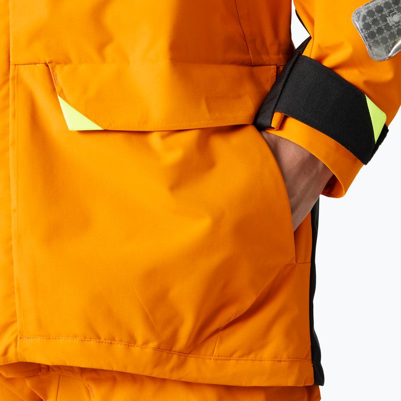 Чоловіча вітрильна куртка Helly Hansen Skagen Offshore ignite orange 6