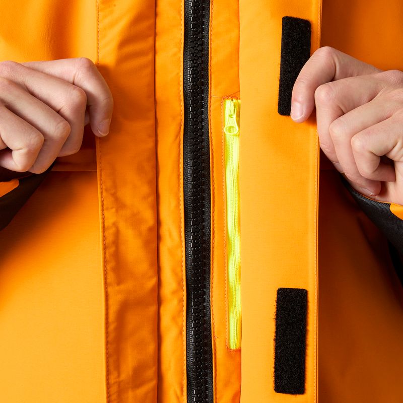 Чоловіча вітрильна куртка Helly Hansen Skagen Offshore ignite orange 9
