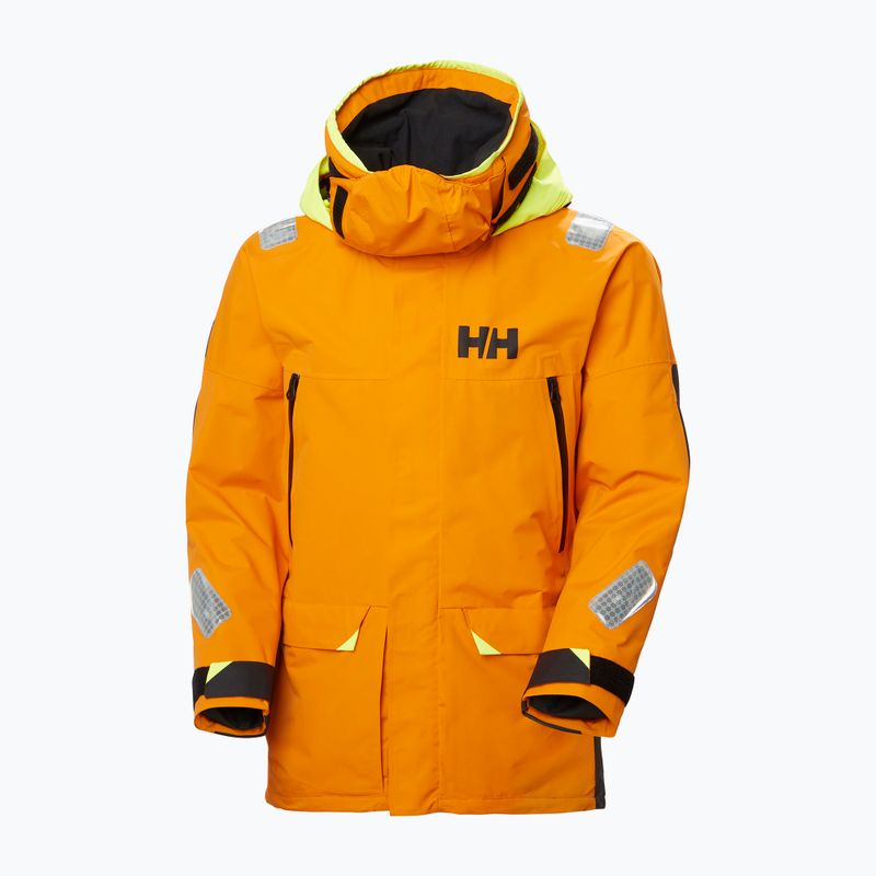 Куртка вітрильна чоловіча Helly Hansen Skagen Offshore ignite orange 10