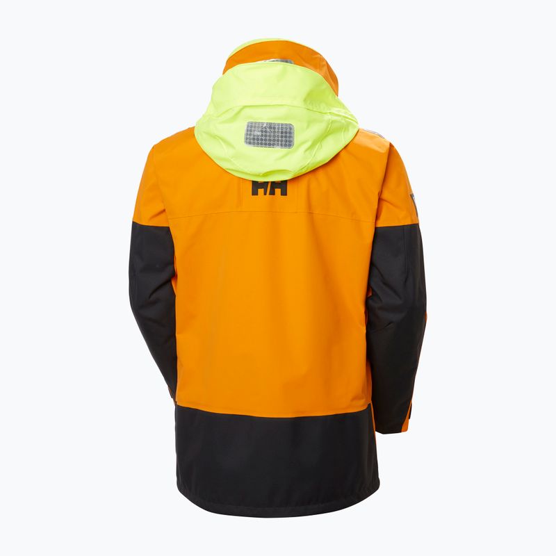 Чоловіча вітрильна куртка Helly Hansen Skagen Offshore ignite orange 11