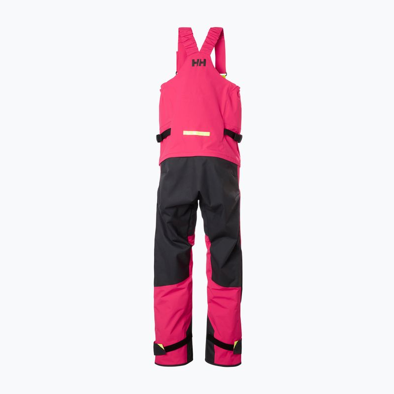 Штани вітрильні жіночі Helly Hansen Skagen Offshore Bib cranberry 8