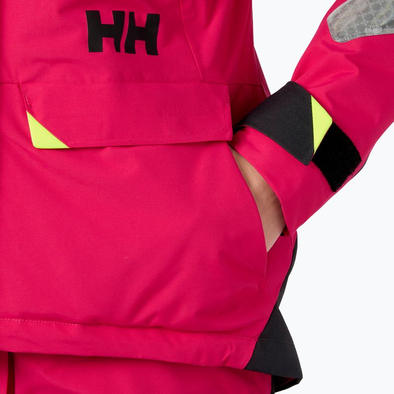 Куртка вітрильна жіноча Helly Hansen Skagen Offshore cranberry 7