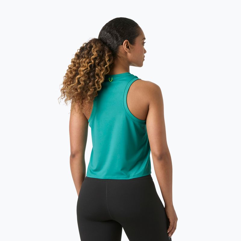 Футболка жіноча Helly Hansen Ocean Cropped Tank Top dark mint 2