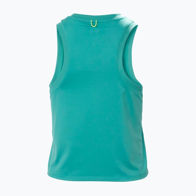 Футболка жіноча Helly Hansen Ocean Cropped Tank Top dark mint 6