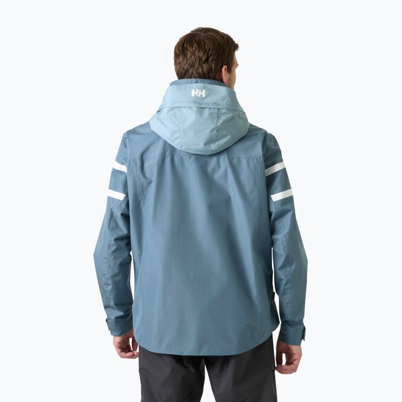 Куртка вітрильна чоловіча Helly Hansen Salt Inshore washed navy 2