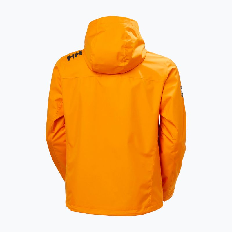Чоловіча вітрильна куртка Helly Hansen Crew Hooded 2.0 ignite orange 8