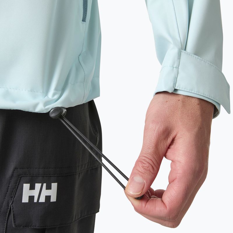 Куртка вітрильна чоловіча Helly Hansen Crew Hooded 2.0 barely blue 7