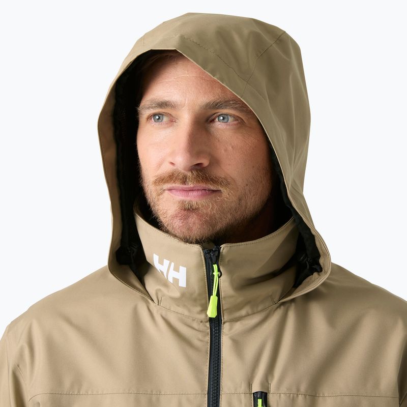 Чоловіча вітрильна куртка Helly Hansen Crew Hooded 2.0 pebble 3