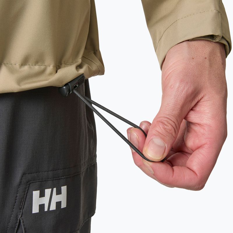 Куртка вітрильна чоловіча Helly Hansen Crew Hooded 2.0 pebble 7