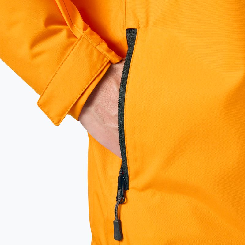 Куртка вітрильна чоловіча Helly Hansen Crew Midlayer 2 ignite orange 4