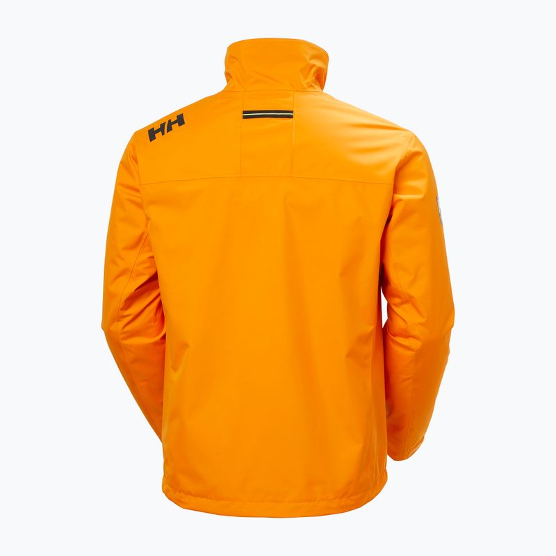 Куртка вітрильна чоловіча Helly Hansen Crew Midlayer 2 ignite orange 8