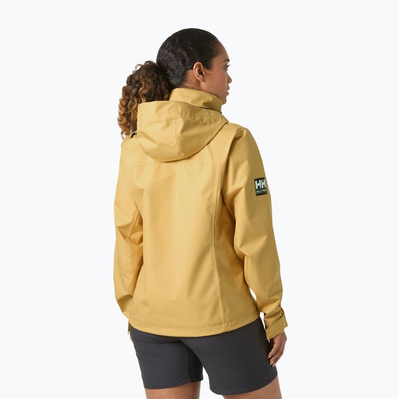 Жіноча вітрівка для вітрильного спорту Helly Hansen Crew Hooded 2.0 sand 2