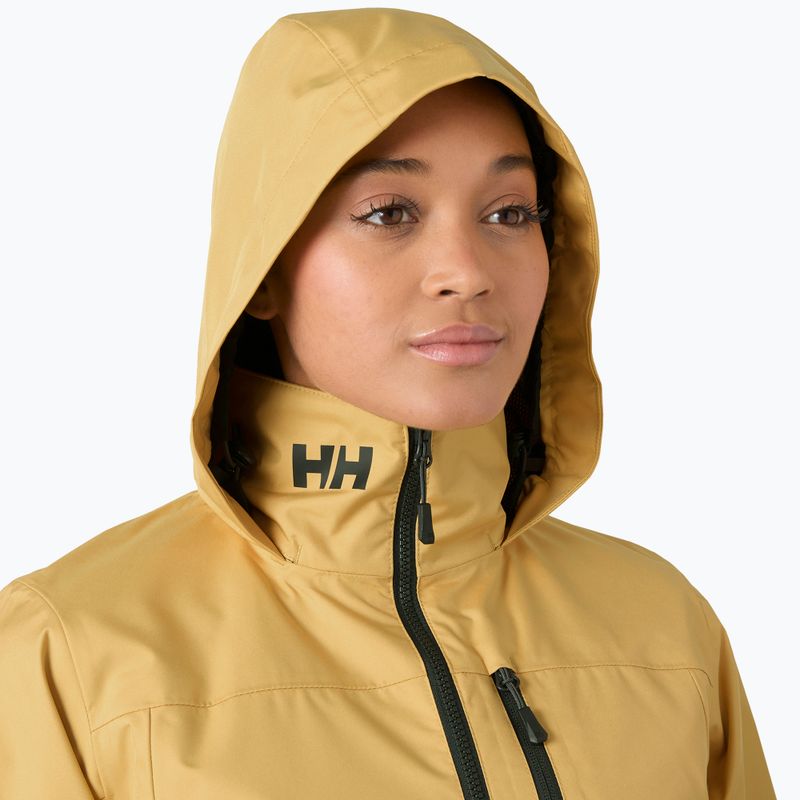 Куртка вітрильна жіноча Helly Hansen Crew Hooded 2.0 sand 3