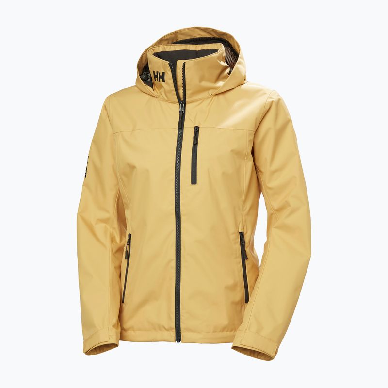 Куртка вітрильна жіноча Helly Hansen Crew Hooded 2.0 sand 8