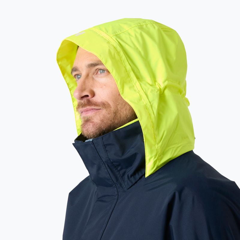 Куртка вітрильна чоловіча Helly Hansen Pier 4.0 washed navy 3