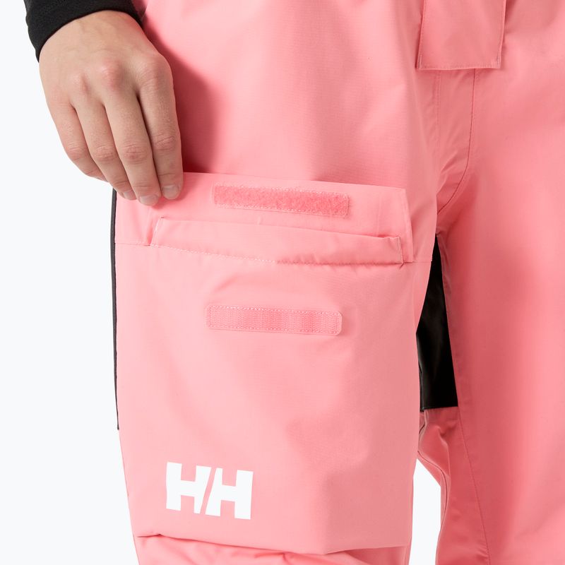 Штани вітрильні жіночі Helly Hansen Pier 4.0 Bib coral almond 4