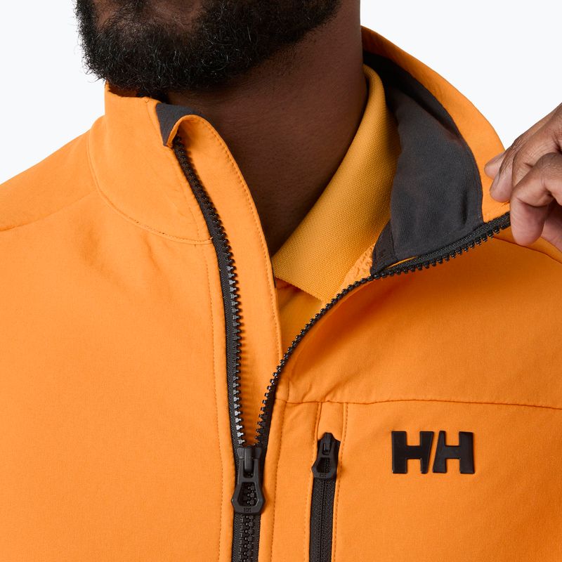 Кофта вітрильна чоловіча Helly Hansen Hp Stormbreaker ignite orange 3