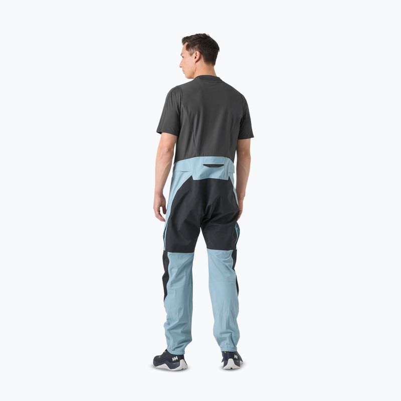 Штани вітрильні чоловічі Helly Hansen Hp Foil Flyer Salopette windy blue 2