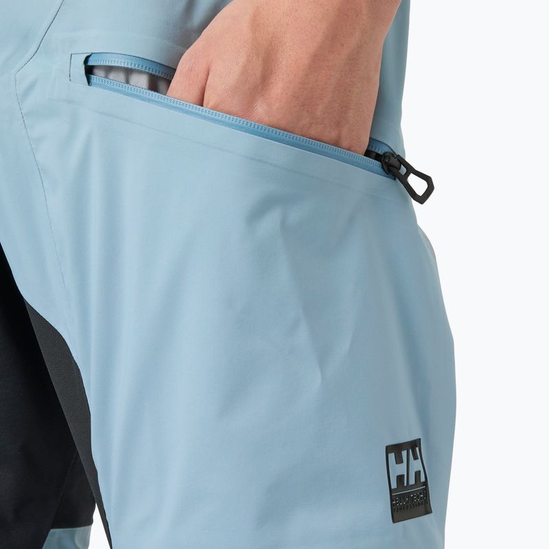 Штани вітрильні чоловічі Helly Hansen Hp Foil Flyer Salopette windy blue 5