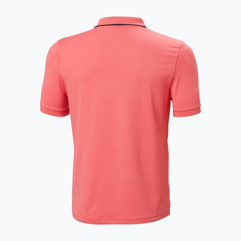 Футболка поло чоловіча Helly Hansen Hp Figari Polo sunset pink 6