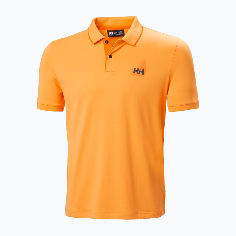 Футболка поло чоловіча Helly Hansen Hp Figari Polo orange sorbet 4