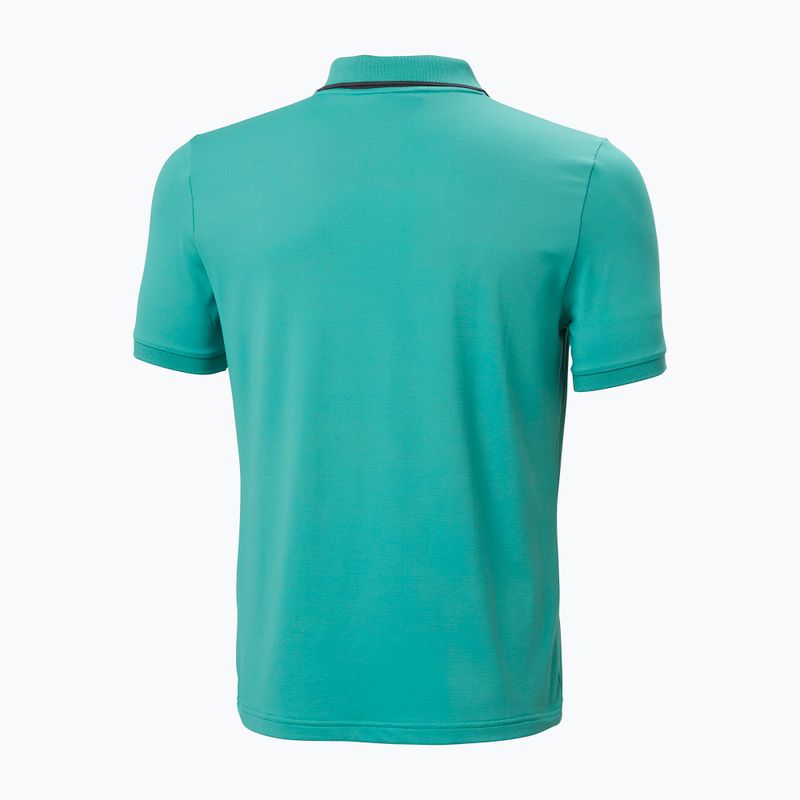 Футболка поло чоловіча Helly Hansen Hp Figari Polo dark mint 5