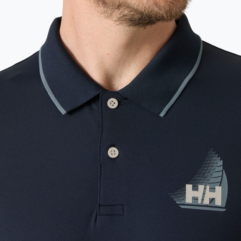 Футболка поло чоловіча Helly Hansen Hp Figari Polo navy 3