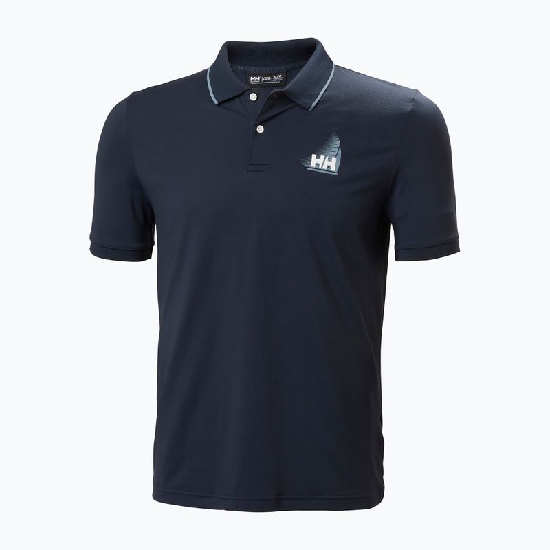 Футболка поло чоловіча Helly Hansen Hp Figari Polo navy 4