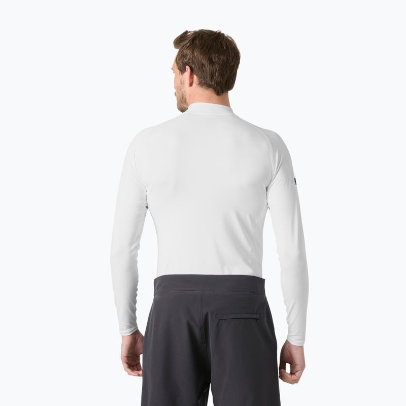Лонгслів для плавання чоловічий Helly Hansen Waterwear Rashguard white 2