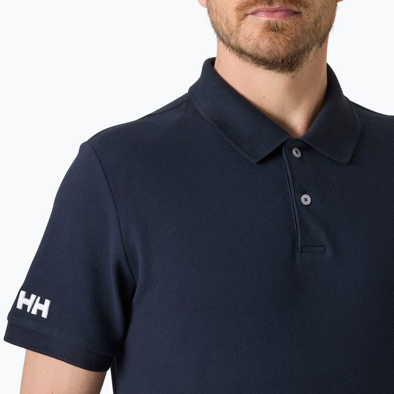 Чоловіча футболка поло Helly Hansen Crew Polo Pique navy 3