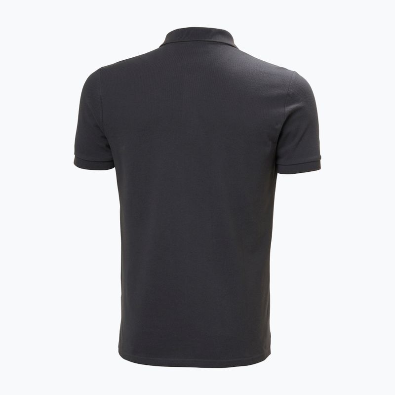 Футболка поло чоловіча Helly Hansen Crew Polo Pique ebony 7