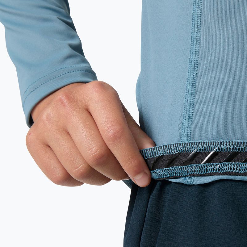 Лонгслів для плавання дитячий Helly Hansen Waterwear Rashguard Jr washed navy 4