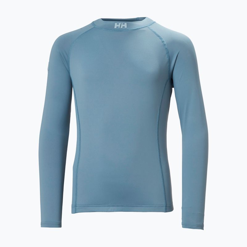 Лонгслів для плавання дитячий Helly Hansen Waterwear Rashguard Jr washed navy 5
