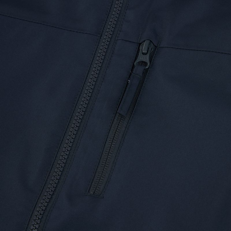 Куртка вітрильна дитяча Helly Hansen Crew Hooded Jr 41813 navy 3