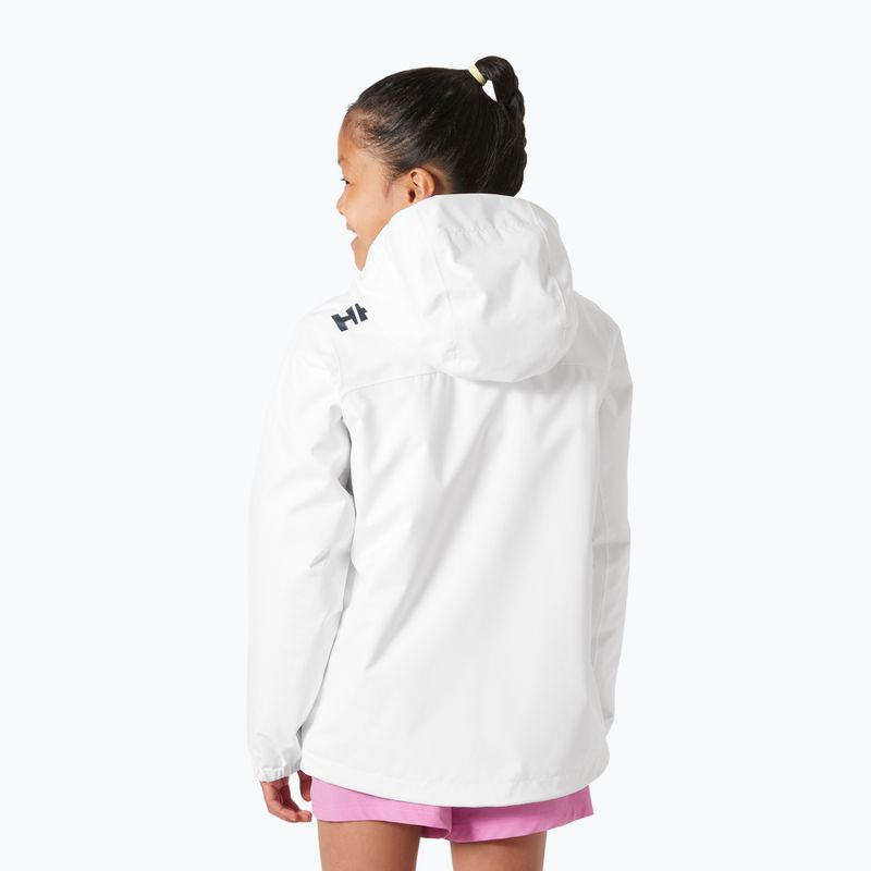 Куртка вітрильна дитяча Helly Hansen Crew Midlayer 2.0 white 2