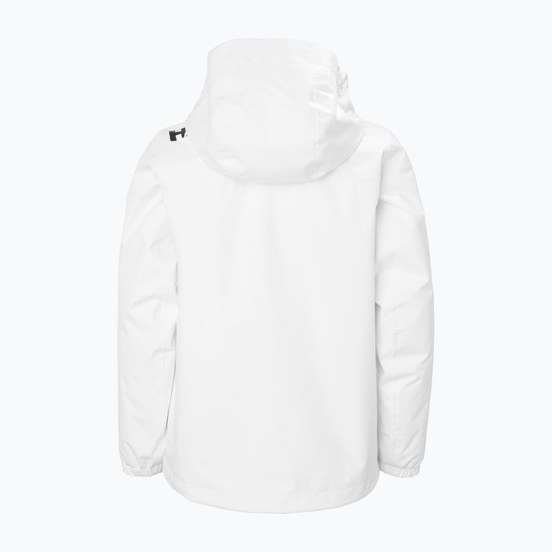 Куртка вітрильна дитяча Helly Hansen Crew Midlayer 2.0 white 8