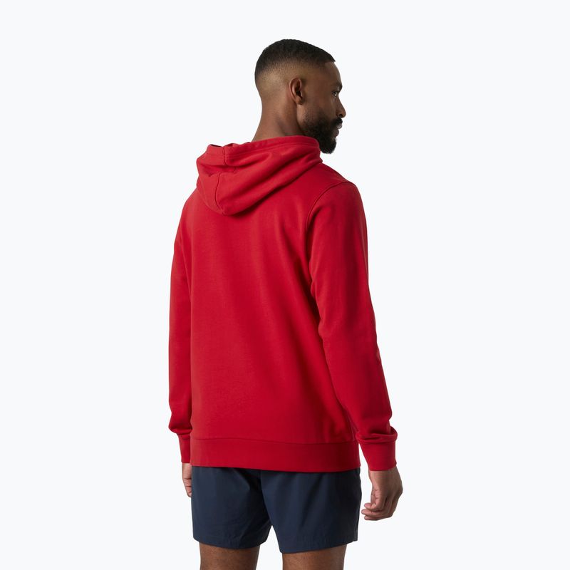 Кофта чоловіча Helly Hansen Core Graphic Hoodie red 2