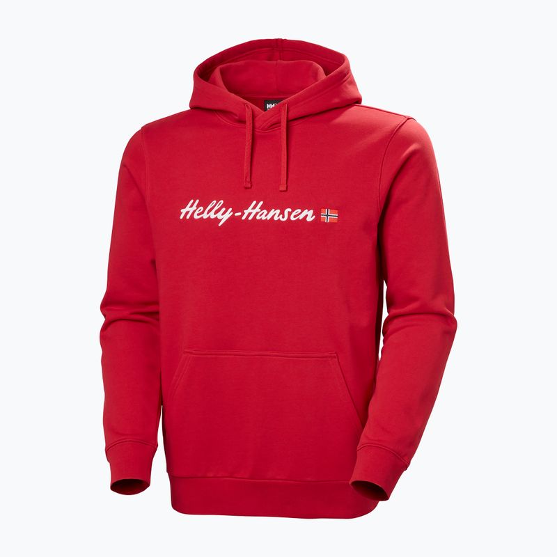 Кофта чоловіча Helly Hansen Core Graphic Hoodie red 5