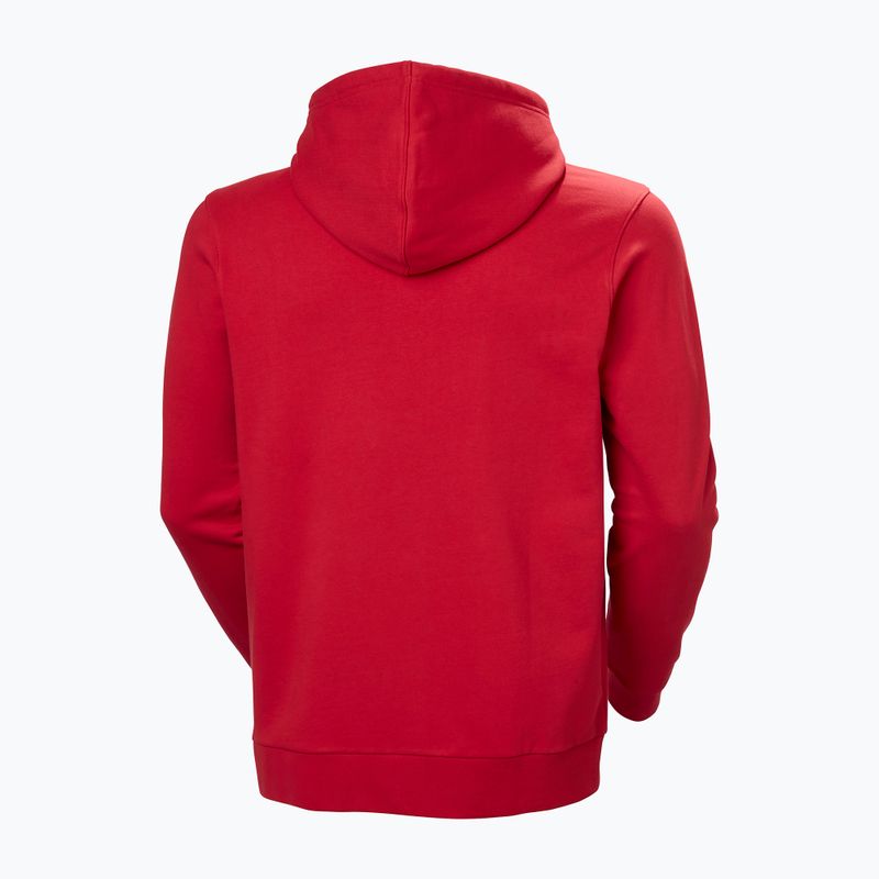 Кофта чоловіча Helly Hansen Core Graphic Hoodie red 6